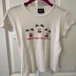 **RARE** VINTAGE DESTINY'S CHILD BABYDOLL CONCERT T-SHIRT